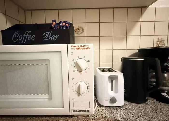 Zentrale - Gemeinschaftskueche & Badezimmer - Free Wifi